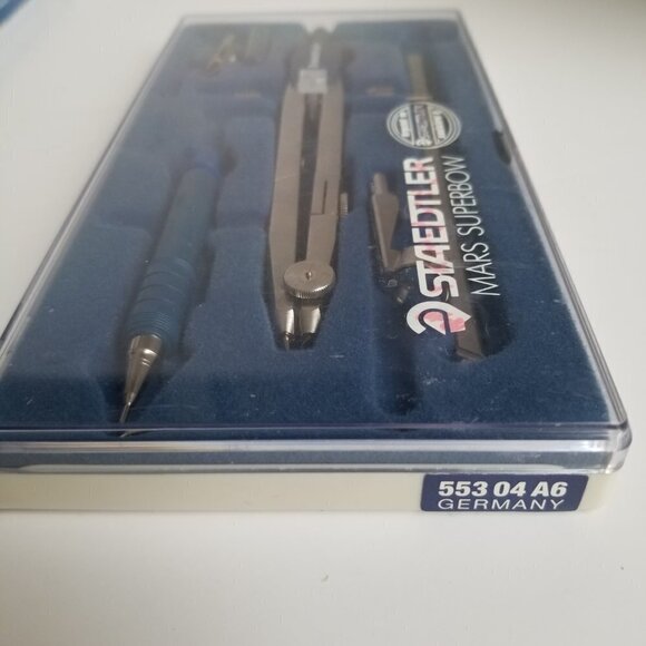 Staedtler Compass Set Mars Superbow Drafting - Picture 7 of 13